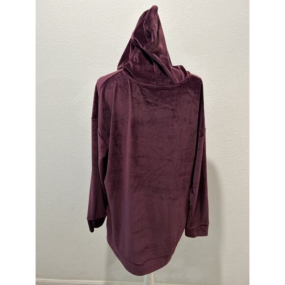 32 Degrees Women's Velour Pullover Hoodie Potent Purple Choose Your Size New B63 - Picture 2 of 7